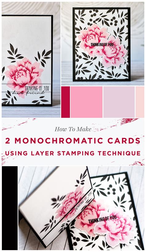 a layered stamping guide featuring peony bouquet stamp set by sveta fotinia learn about this by