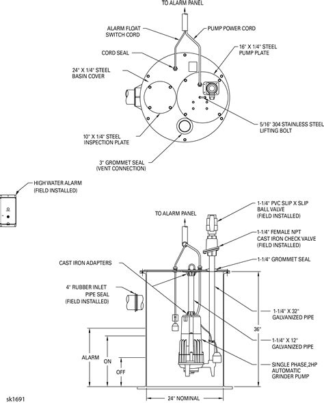 zoeller duplex pump control panel wiring diagram house  rent