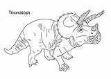 Triceratops Coloring Dinosaur Pages Printable Kids Colouring Color Print Drawing 4kids Boy sketch template