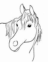 Horse Coloring Printable Print Samanthasbell sketch template