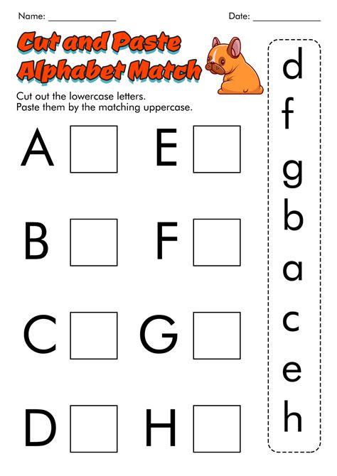 preschool cut  paste shape worksheets worksheetocom