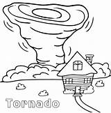 Tornado Tornados Disasters Desastres Wirbelsturm Ausmalen Idées 6th Tornades Catastrophes Naturelles 6ème Anniversaire Salles Enfants Grandir Feuilles Fêtes Viento Coloringpagesfortoddlers sketch template