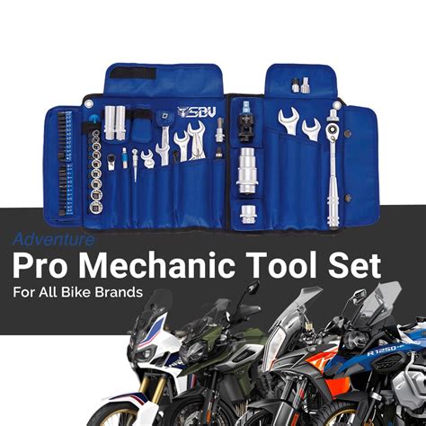 pro mechanic motorcycle tool set  pcs sbvtools