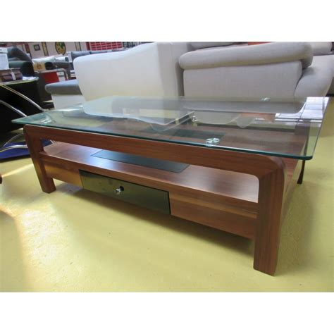 table de salon verre  bois promodiscountmeubles magasin en ligne de meubles chinois
