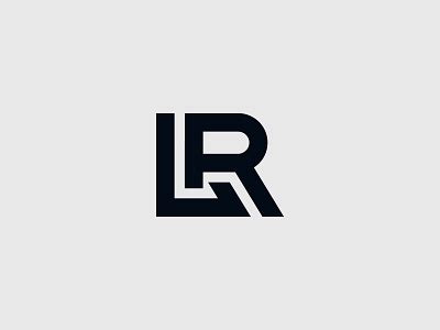 letter lr logo designs themes templates  downloadable graphic elements  dribbble