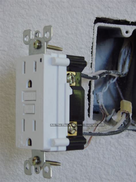 gfci outlet wiring methods wiring  gfci outlet   light switch diagram cadicians blog