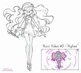 Lolirock Coloriage Reference Animation sketch template
