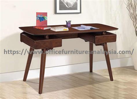 stylish solid rubber wood console table  meja kayu unik