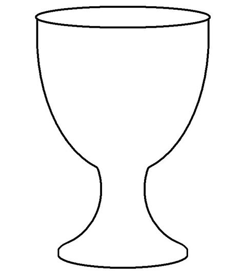 chalice coloring templates coloring pages