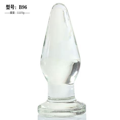 buy 193 72mm big glass butt plug glass anal huge anal