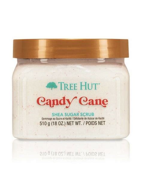 tree hut candy cane shea sugar scrub  oz limited edition  ebay
