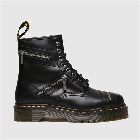 dr martens black  bex zip boots shoefreak