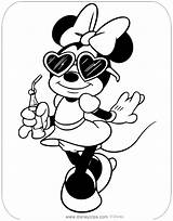 Minnie Mouse Coloring Pages Disneyclips Pdf Misc Soda sketch template