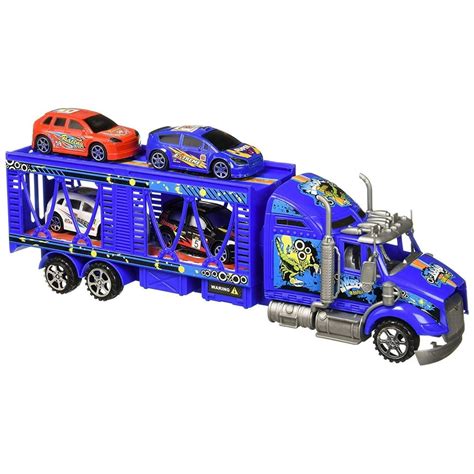 car transporter semi trailer friction toy truck ready  run   extra