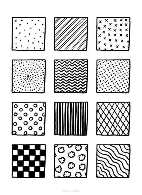 fun easy patterns  draw easy patterns  draw simple doodles