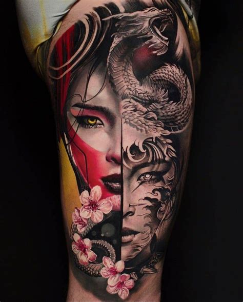 Pin By Lori Munoz On Tatted Up Samurai Tattoo Design Geisha Tattoo