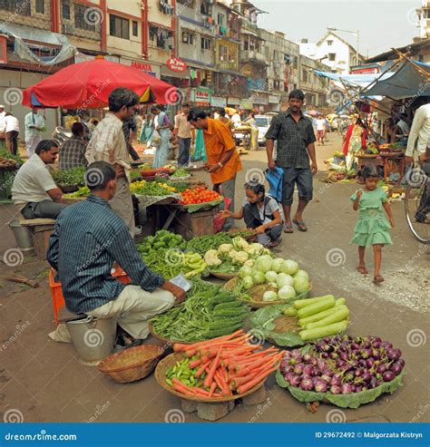 traditional street market editorial photography image