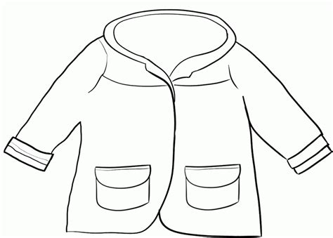 winter clothes coloring pages coloring home