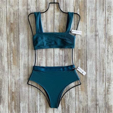 Vitamin A Swim Vitamin A Swimwear Jade Ecorib Bikini Set Poshmark