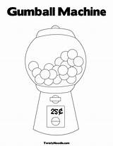 Gumball Coloring Machine Gum Ball Drawing Pages Printable Template Sheet Step Better Math Wayne Thiebaud Choose Board Kids Activities Printables sketch template