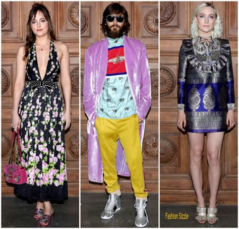 gucci cruise 2018 front row fashionsizzle