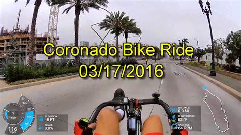 coronado bike ride    youtube