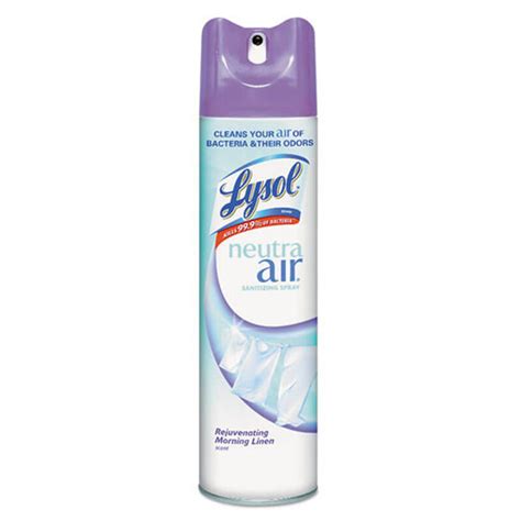 neutra air sanitizing spray morning linen   oz cans unoclean