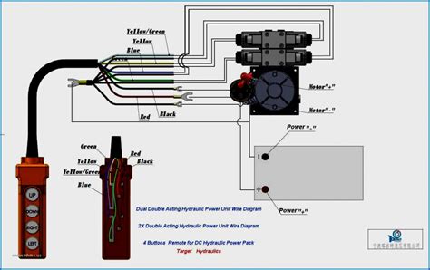 volt hydraulic pump wiring diagram wiring diagram