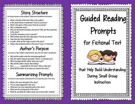 guided reading prompts  questions  improve comprehension scholastic