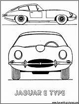 Jaguar Type Coloring Fun sketch template