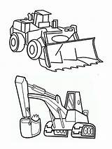 Mewarnai Gambar Excavator Eskavator Putih Baru sketch template