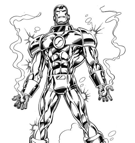 iron man coloring book   crafter files   svg