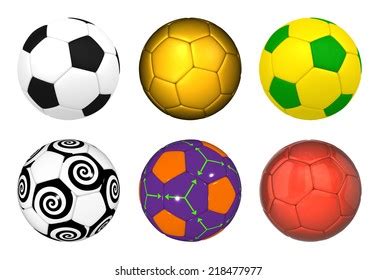 soccer ball collection stock illustration  shutterstock