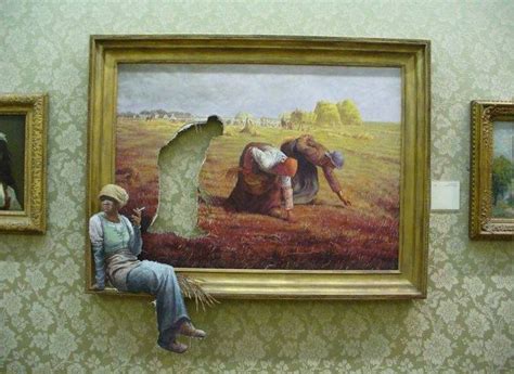 Humor Banksy Painting Picture Frames Women Galleries Artwork