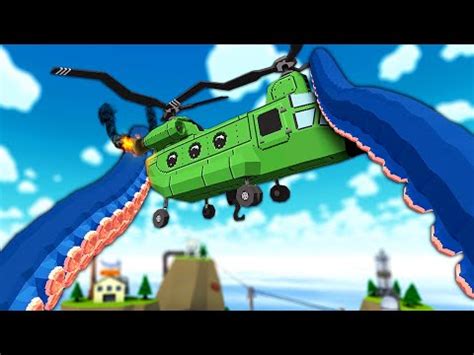 tentacle monster  helicopter crash tentacular vr gameplay youtube