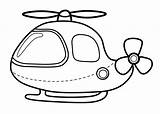 Helikopter Dzieci Kolorowanka Druku Malowankę Wydrukuj Drukowania sketch template