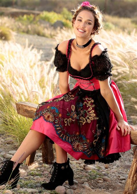 Drindl Dress Maid Dress Oktoberfest Outfit Traditional German