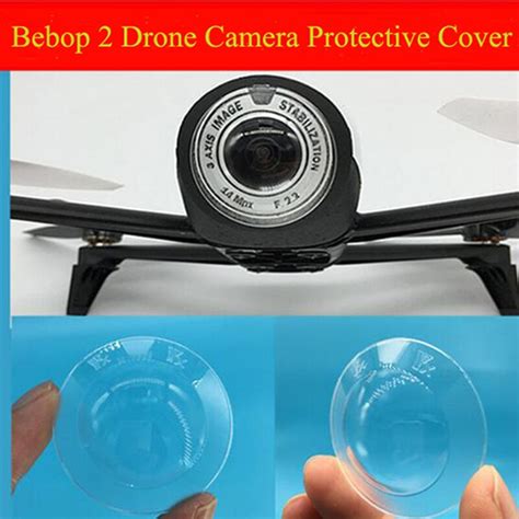 parrot bebop  drone camera protective cover lens cap sheets transparent shell accessoriesbebop