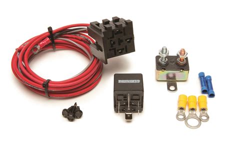 painless wiring  fan thom electric fan relay kit  amp  circuit breaker  picclick