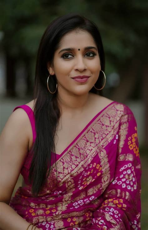 Rashmi Gautam In A Pink Bandhej Saree By Anvitha 4 Fashionworldhub