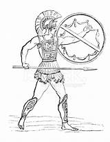 Griechische Krieger Kinderbilder Freeimages sketch template