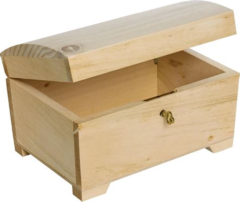 creative deco large lockable box wooden trinket      cm