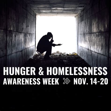 hunger and homelessness awareness week carpenter s place