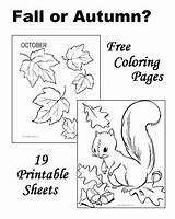 Coloring Pages Fall Autumn Printable Sheets Season Raisingourkids Kids Sketch Holiday Worksheets Printables Books Adult Clip sketch template