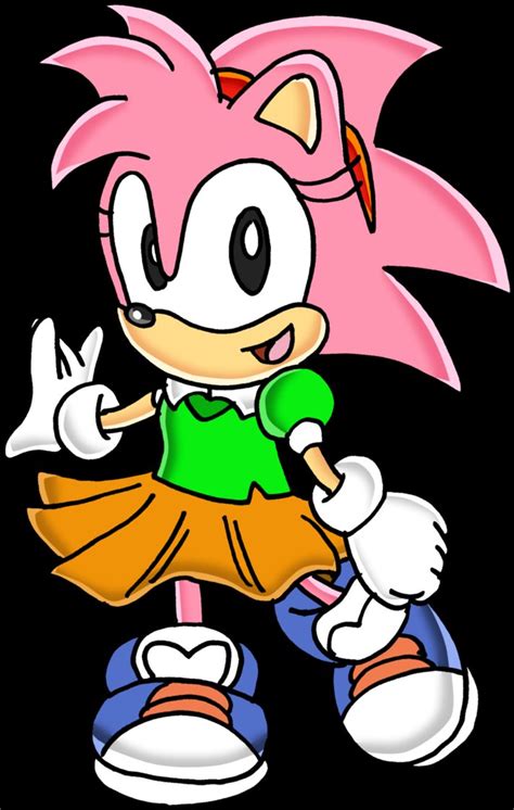 classic amy rose by tails19950 on deviantart