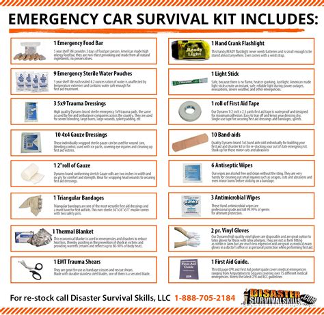 car survival kit content list  picture   emergency kits disaster survival skills