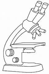 Microscope Aid Medical First Coloring Pages sketch template