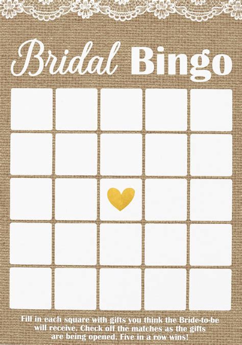 printable bridal bingo template printable world holiday