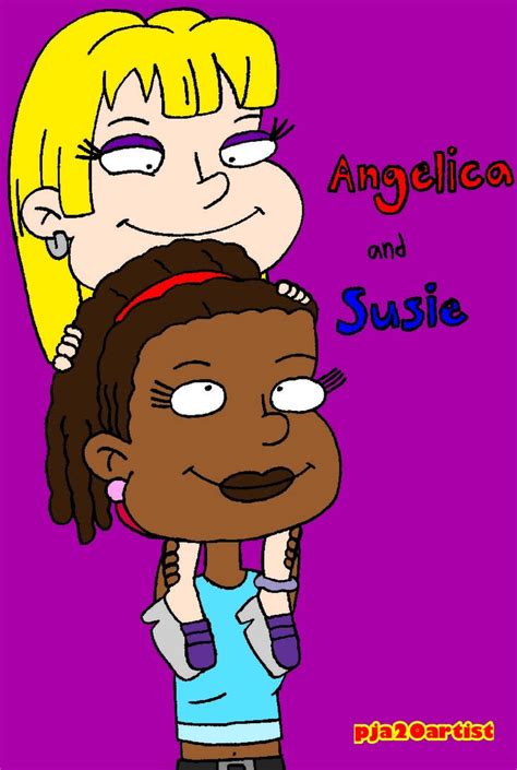 Angelica And Susie By Pja20artist On Deviantart