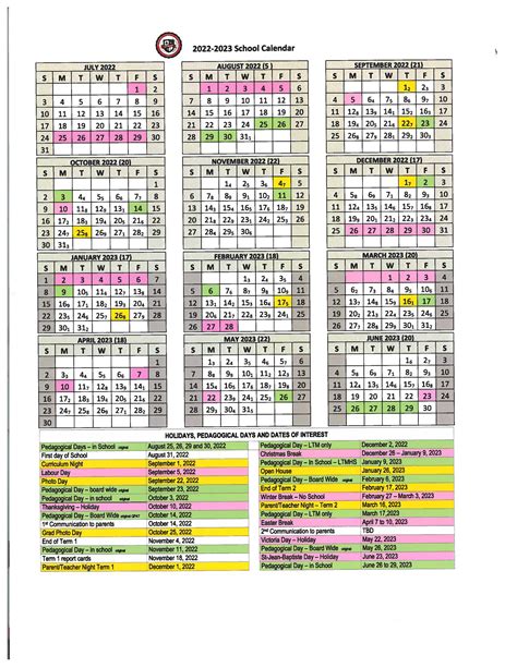 calendar lake   mountains high school